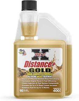 REV X Distance+ Gold High Lubricity Diesel Additive - 16 fl. oz.