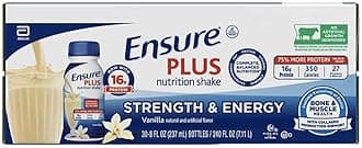 Ensure Plus Nutrition Shake, Vanilla, 8 ounces, 1Pack (30 count Each )