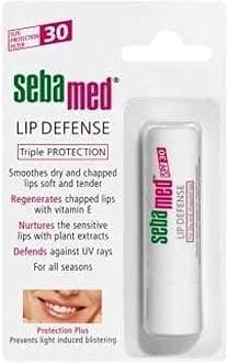 SEBAMED Lip Defense SPF 30- Moisturizing Protect Sensitive Lips From Harmful UV Rays