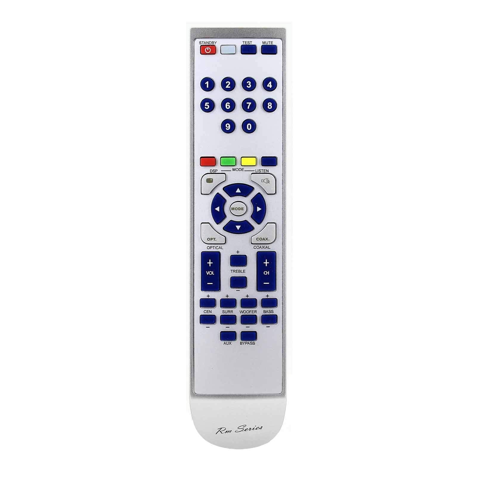 RM-Series Replacement Remote Control for ACOUSTIC SOLUTIONS DS533