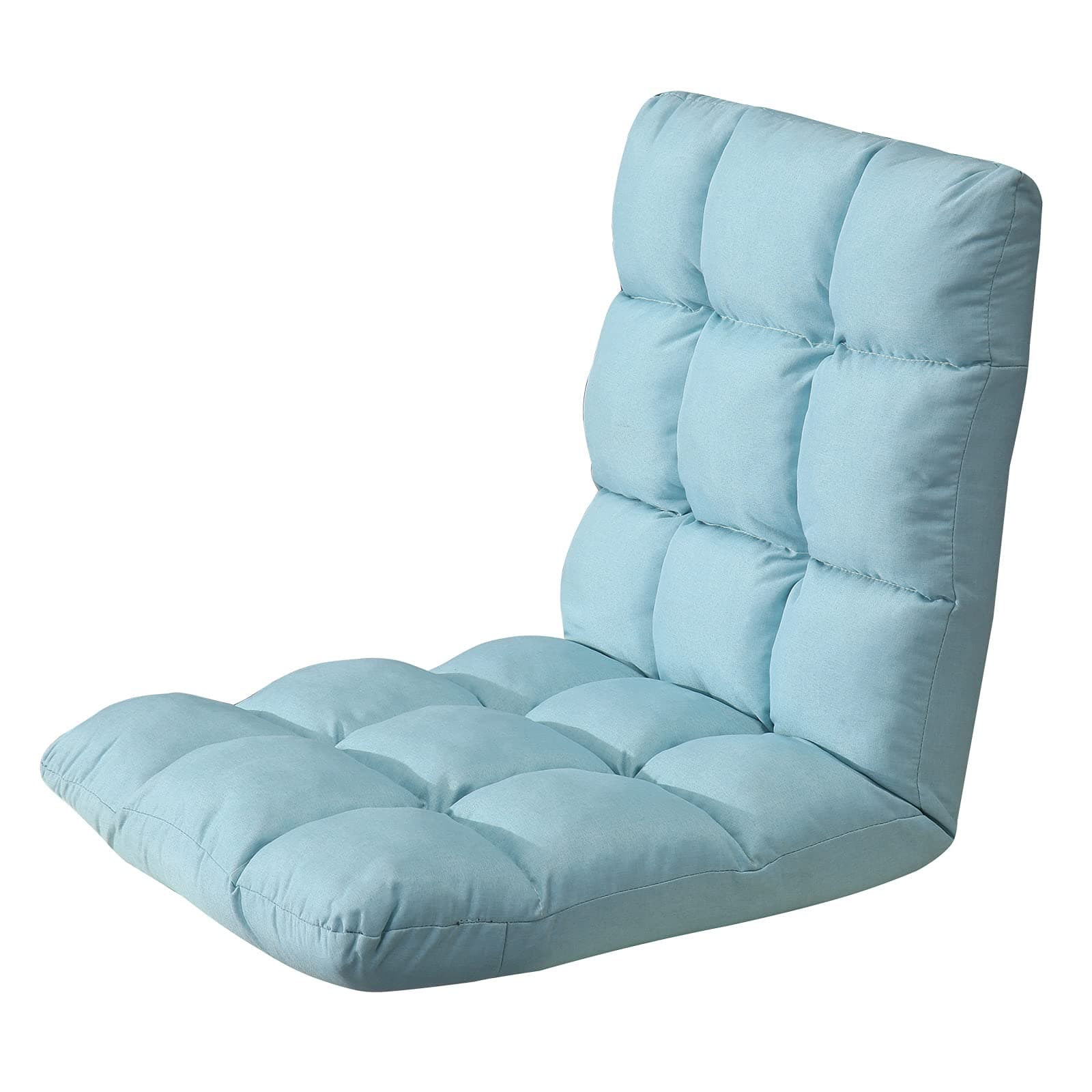 NTAYDZSW 14-Position Memory Foam Folding Adjustable Gaming Floor Sofa Chair for - Floor Chairs for Adults - Comfortable Back Support，Suitable for Adults/Children,in Meditation, Reading, Watching TV