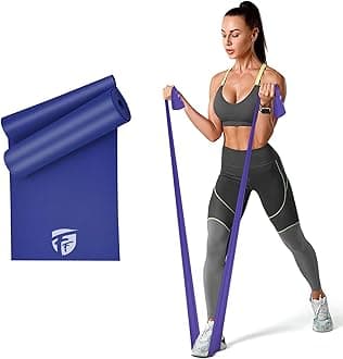 - FirstFit Resistance Loop Bands | Elastic Exercise Band Set | Best Resistant Workout Loops for Booty, Glute, Leg & Thigh Exercising (1.5 Meter Purple) - (20-30 lbs)