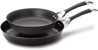 87380 Hard Anodized Nonstick Stir Fry/Wok Pan with Helper Handle