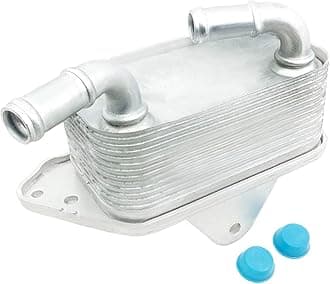 PartsFlow Engine Oil Cooler For 2005-2012 Audi A4/A4 Quattro/A5/A5 Quattro/A6/A7 Quattro/Q5/Q7/S4/S5 For 2011-2012 Volkswagen Touareg 06E117021G