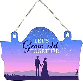 Artvibes Couple in Love Wooden Wall Hanger for Home Decor
