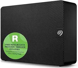 Seagate Expansion Desktop 18TB, External Hard Drive, USB 3.0, Data Rescue Services (STKP18000400)
