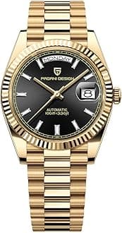 LACZ DENTON Pagani Design DD36 Men's Watches Luxury Automatic Watch Men AR Sapphire Glass Mechanical Wristwatch Men 10Bar ST16 Movement