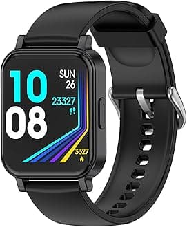 Fitness Tracker, Fitness Watch with Blood Oxygen, Heart Rate Monitor, Steps Calories Counter, Sleep Monitor, Pedometer IP68 Waterproof, Smart Watch for Android iPhones
