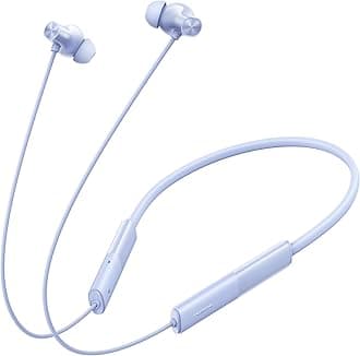 realme Buds Wireless 3 Neo in Ear Bluetooth Neckband with 13.4 Mm Dynamic Bass Boost Driver,Upto 32 Hours Playback,Fast Charge, Ai Enc,45Ms Low Latency,Ip55 Dust&Water Resistannt&Bluetooth V 5.4,Blue