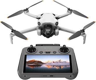 Mini 4 Pro (RC 2), Drones with Camera for Adults 4K, Under 0.549 lbs/249 g, 34 Mins Flight Time, 20km Max Video Transmission Distance, Omnidirectional Vision Sensing, Mini Drone for Beginners