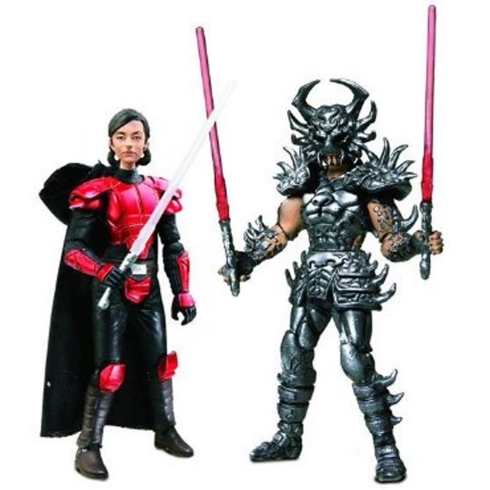 Star Wars 2009 Comic Book Action Figure 2Pack Darth Krayt & Imperial Knight Sigel Dare