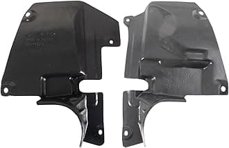 TRQ Driver and Passenger Side Inner Fender Liner Set Compatible with 2014-2018 Mazda 3 2014-2017 6 2013-2016 CX-5