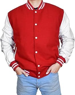 EASTIFIED Hotline Miami Varsity Letterman Brown Wool Letter B Patch Flight Bomber Jacket