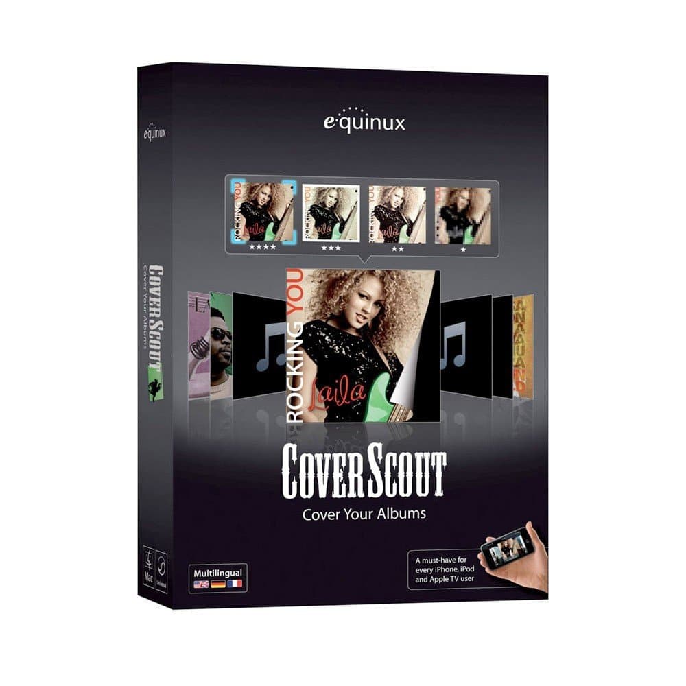 equinux CoverScout 3.x, Cover Art Software