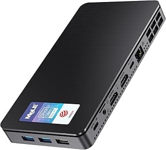 MeLE Mini PC Overclock X2 N95(up to 3.4GHz) Alder-Lake 12th Gen 16GB RAM 512GB Micro Computer Small Desktop for Office Education Home Triple Screen Display Full Function USB-C WiFi6 BT5.2