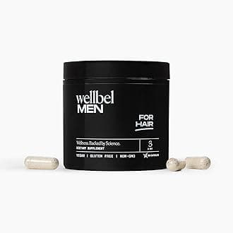 WELLBEL Men Clean Supplement for Hair, Skin, and Nails, Vegan, Gluten Free and Non GMO 90 Count