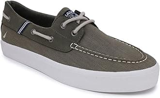 Nautica Men's Casual Boat Shoes, Moc-Toe Loafers with Cushioned Insole, Deck Fashion Sneaker