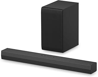 LG S40T 300W 2.1 Channel Dolby Digital, DTS Digital Surround, AI Sound Pro, Wow Interface Soundbar with HDMI, USB & Bluetooth Connectivity (Black)