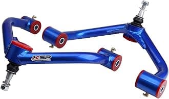 KSP 2-4'' Upper Suspension Control Arm Tubular Lift Kit for Silverado 2500 3500HD 2011-2019 with ball joint Blue, V3.0