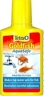 Tetra Goldfish AquaSafe to Turn Tap Water into Safe and Healthy Water for Goldfish, 100 ml