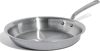 Made In Cookware - 12" Stainless Steel Frying Pan - 5 Ply Stainless Clad - Professional Cookware - Crafted in Italy