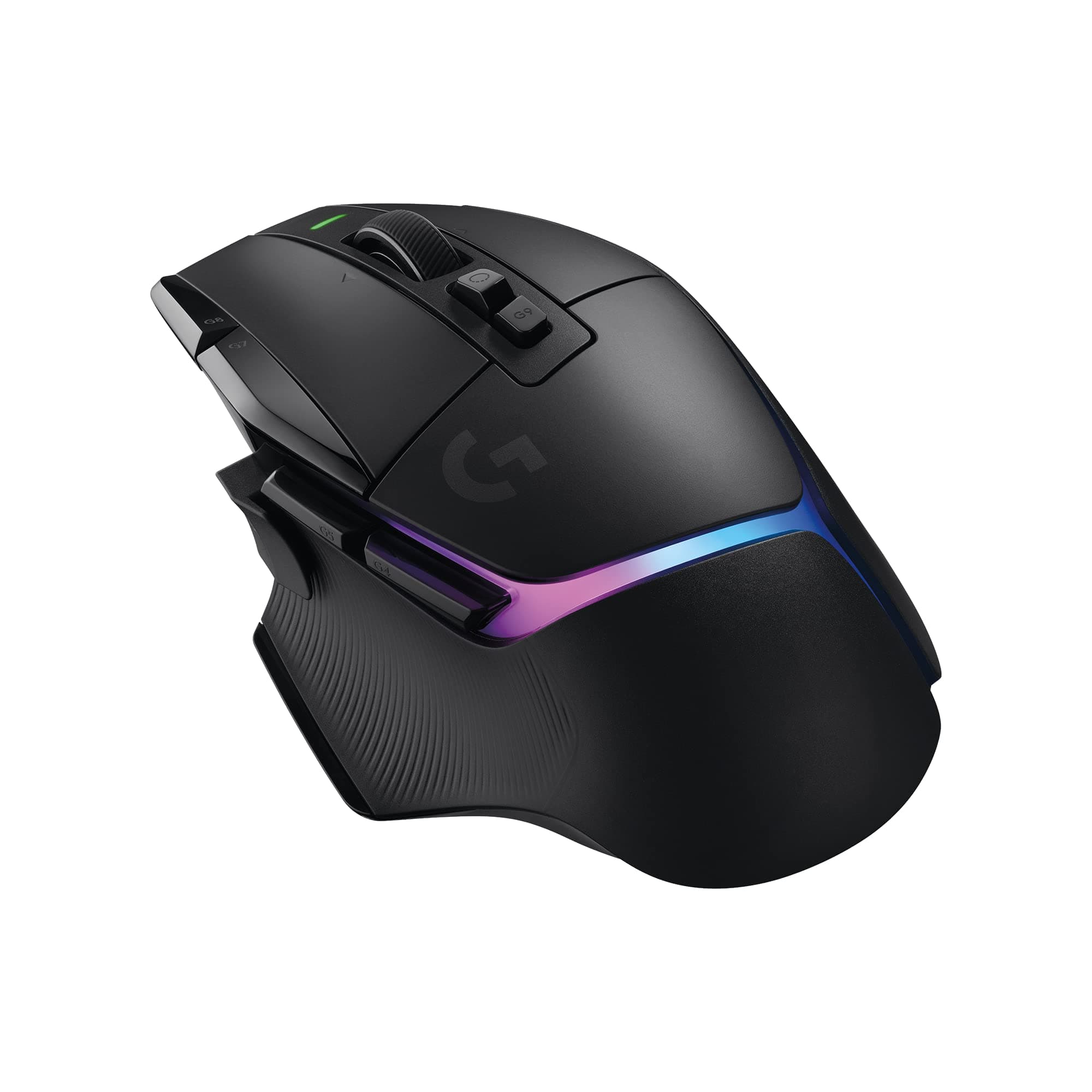 G502 X PLUS Lightspeed Wireless RGB Gaming mouse - Optical mouse with LIGHTFORCE hybrid switches, LIGHTSYNC Rgb, HERO 25K sensor, compatible with PC - macOS/Windows - Black