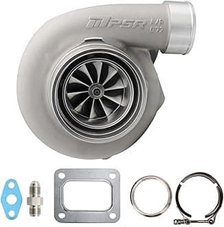 Pulsar Turbo PSR3584 GEN2 Dual Ball Bearing Billet Wheel Turbo T4 Open, Vband 0.82 A/R
