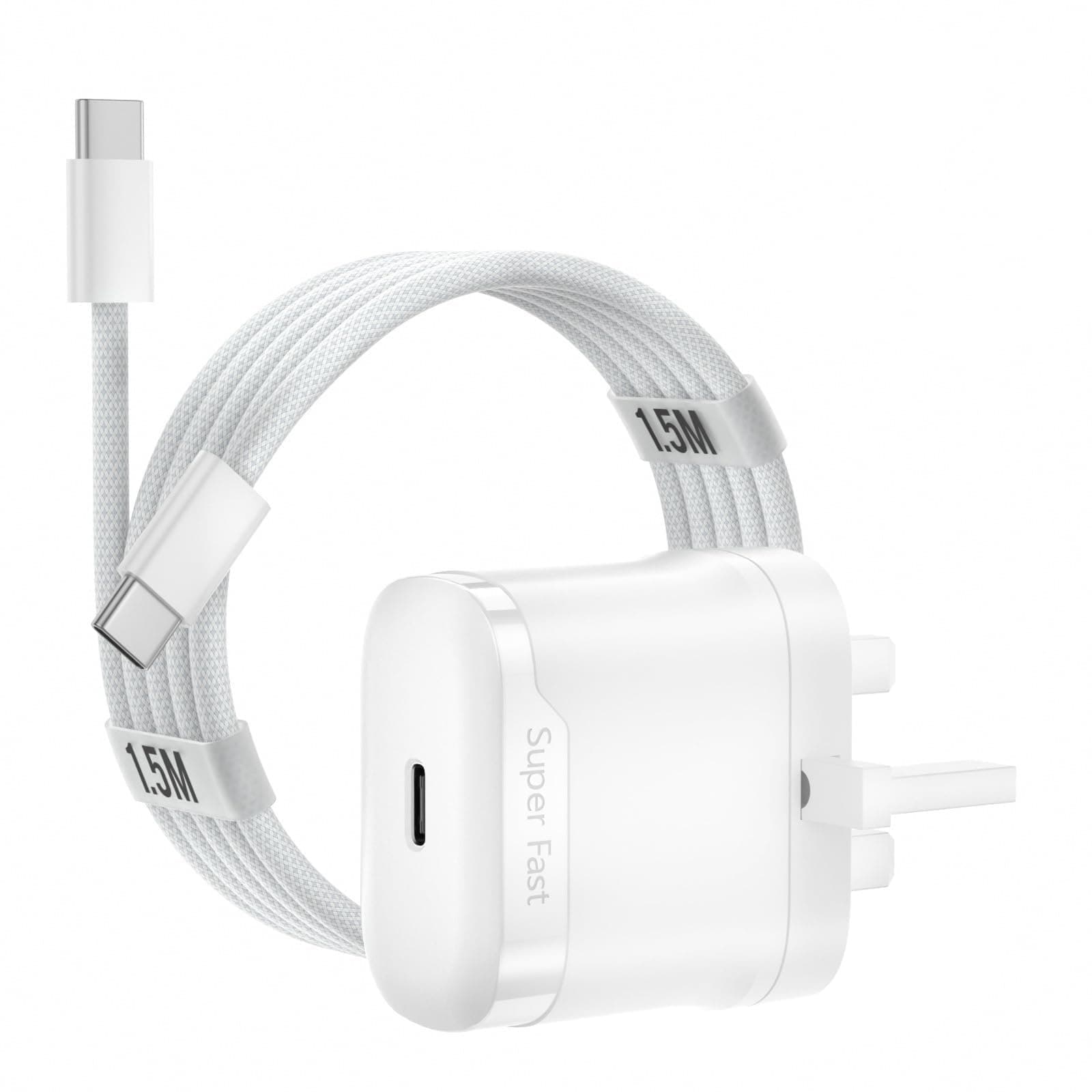 BERLS 20W USB C Fast Charger Compatible with Google Pixel 10A/ 10/10 Pro/ 10 Pro XL/ 10 Pro Fold/ 9 8 7 6 Pro/XL/Fold/A Series, Type C Fold Charger