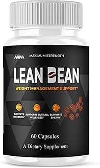 Lean Bean Advanced Supplement LeanBean Pills, LeanBean Maximum Strength Overall Health & Wellness Support Supplement, Leen Bean Premium Overall Health Management Support Capsules (60 Capsules)