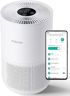 Air Purifiers for Home Bedroom, H13 True HEPA Filter, Ultra Quiet, Smart Control, Air Quality Sensor, Small Large Room Cleaner for Pets, Dust, Allergies, Wildfire, Smoke, Auto, 4 Compact