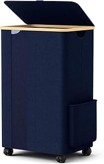 BlissTotes Laundry Baskets 100L Navy Blue1