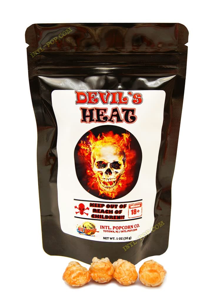 DEVIL'S HEAT Challenge • Made with the Hottest Pepper on Earth! Organic • Challenge! New! Spicy Food Challenge! Can You Finish the Bag?