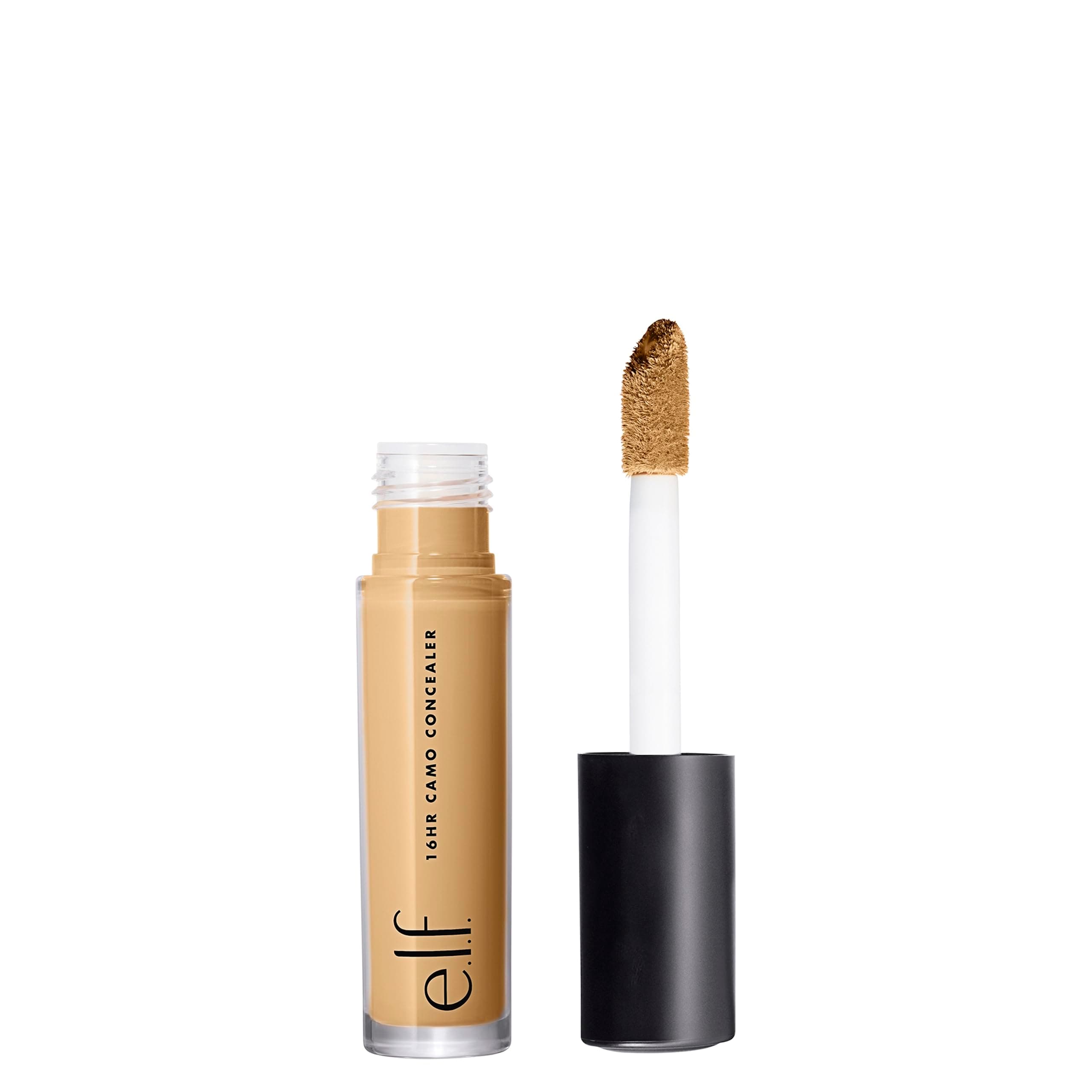 e.l.f. 16HR Camo Concealer, Full Coverage, Lightweight, Conceals, Corrects, Contours, Highlights, Medium Sand, Dries Matte, 6 Shades + 27 Colors, Ideal for All Skin Types 6ml