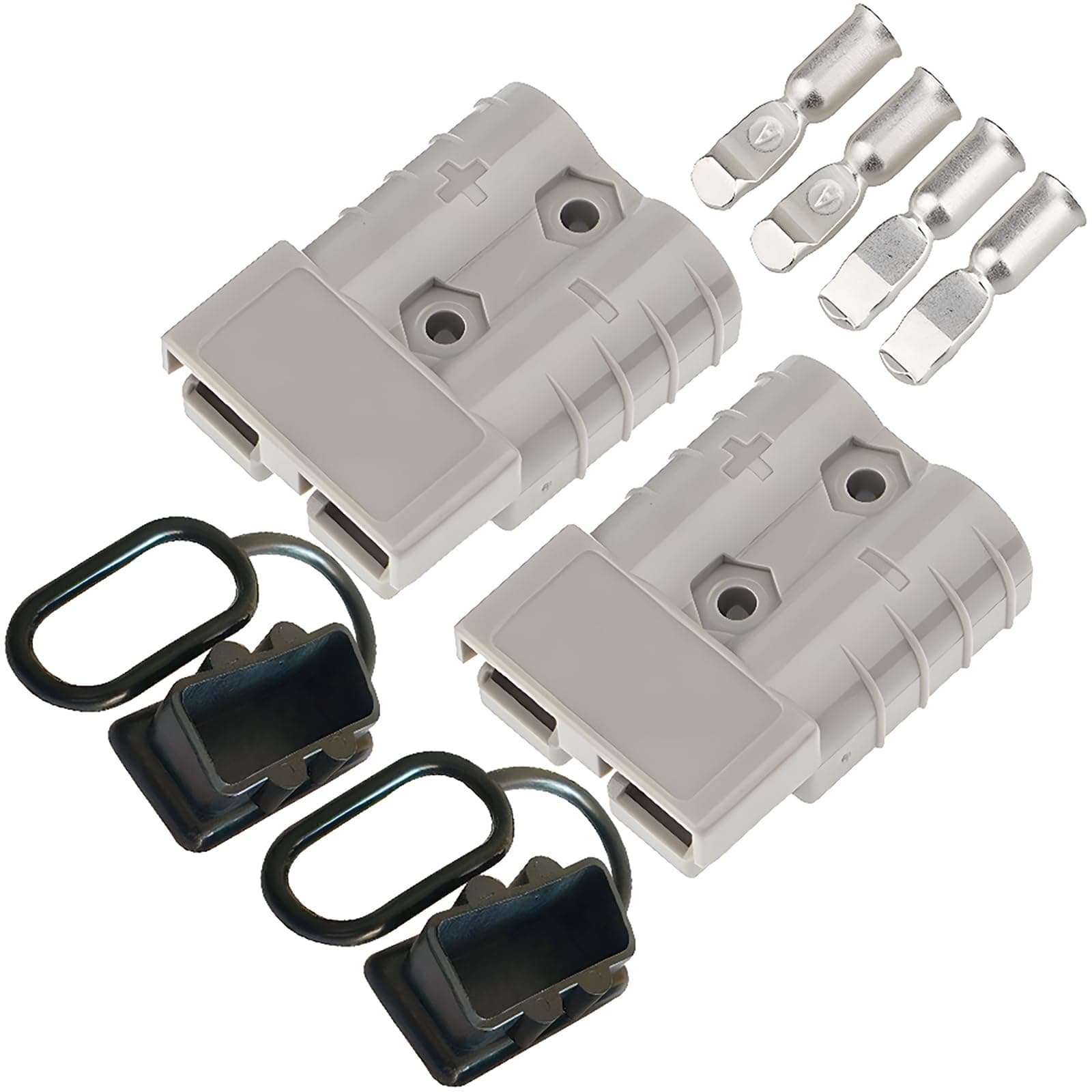 CESFONJER 50A Battery Connector Quick Connect Modular Power Connectors Quick Disconnect for Car, Motorhome, Caravan, Camper, Boat