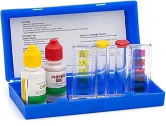 WWD POOL Pool Water Test Kit for Chlorine and pH - 11029 - 1 Count - Plastic