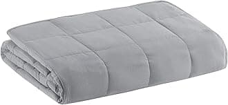 Degrees of Comfort Weighted Blanket Queen Size for Adults – Even Weight Distribution with Premium Glass Beads | Warm Heavy Blanket for One Person Use (160~200lbs) On Full Queen Bed 60x80 17lbs Grey