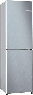 Series 2 KGN27NLEAG, Free-standing Fridge Freezer with NoFrost, MultiBox LED Lighting 182.4x55 cm