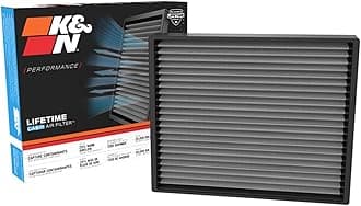 LIFETIME Cabin Air Filter: Premium, Washable, Clean Air for your Cabin: Compatible with 2021-2024 Ford/Volkswagon: Bronco, Everest, Ranger, Amarok, VF2078