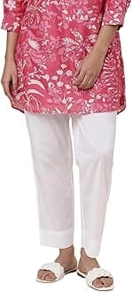 KASHISHIYA Straight Fit Cotton Trouser Pants for Womens & Girls