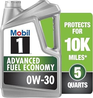 1 Advanced Fuel Economy Full Synthetic Motor Oil 0W-30, 5 Quart