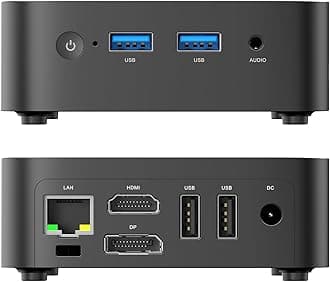 Mini Pc 11 Pro, Processor N95 (Beat N100/N150) up to 3.4 GHz Mini Computers, 16GB DDR4 512GB SSD, 4K Dual Display WiFi BT VESA Micro Small Pc for Business and Home, Mini Desktop