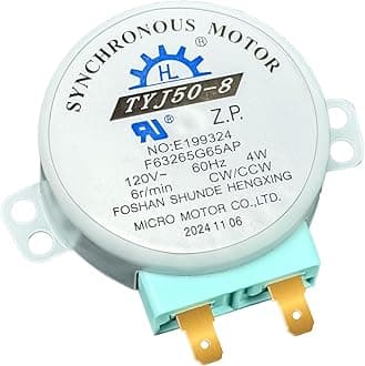 Turntable Motor for Panasonic F63265G60AP F63265G60CP Microwave Synchronous Motor NNSD987S NN-SD987S etc