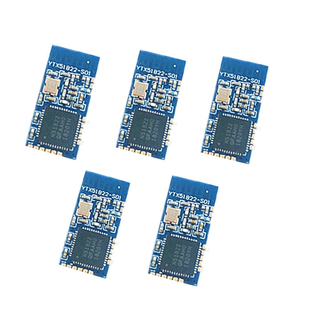 Nordic BLE 4.0 nRF51822 Controller Chip Bluetooth Module Small Size 18.5 x 9.1x 2.0mm 5 Pack