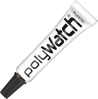 Polywatch Plastic Polish 5ml – Scratch Remover for Plastic, Acrylic & Hesalite Watch Crystals – Restores Clarity on Watch Faces
