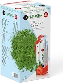 Matcha Latte Japanese Detox Antioxidant Burner