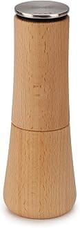 20190 Milltop Wood Non-spill Kitchen Pepper Mill, Wood