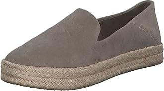 TOMS Womens Carolina Espadrille Slip On Flats Casual - Black