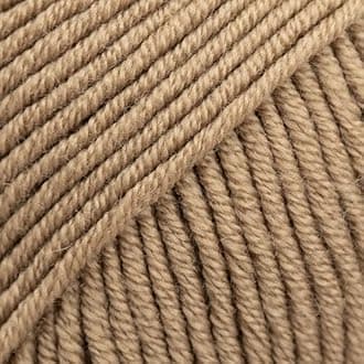 Superwash 100% Merino Wool Yarn for Knitting and Crocheting, 3 or Light, DK, Leight Worsted Weight, Drops Merino Extra Fine, 1.8 oz 115 Yards per Ball (51 Double Latte)