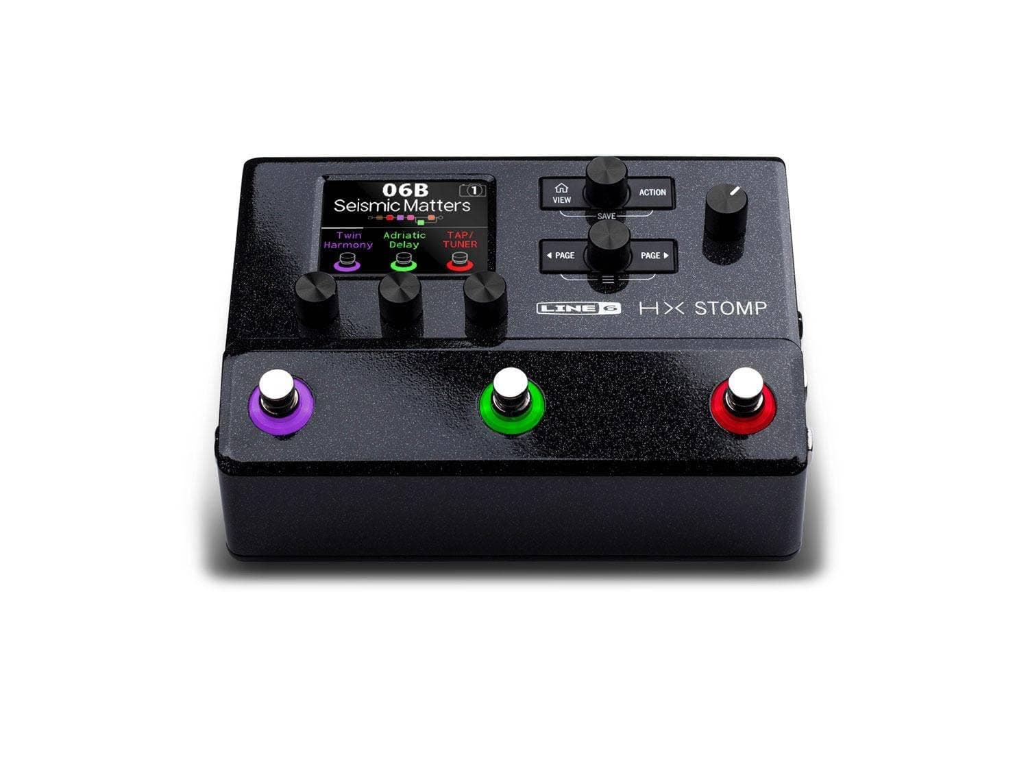 HX Stomp Multi-Effects Guitar Pedal, Black