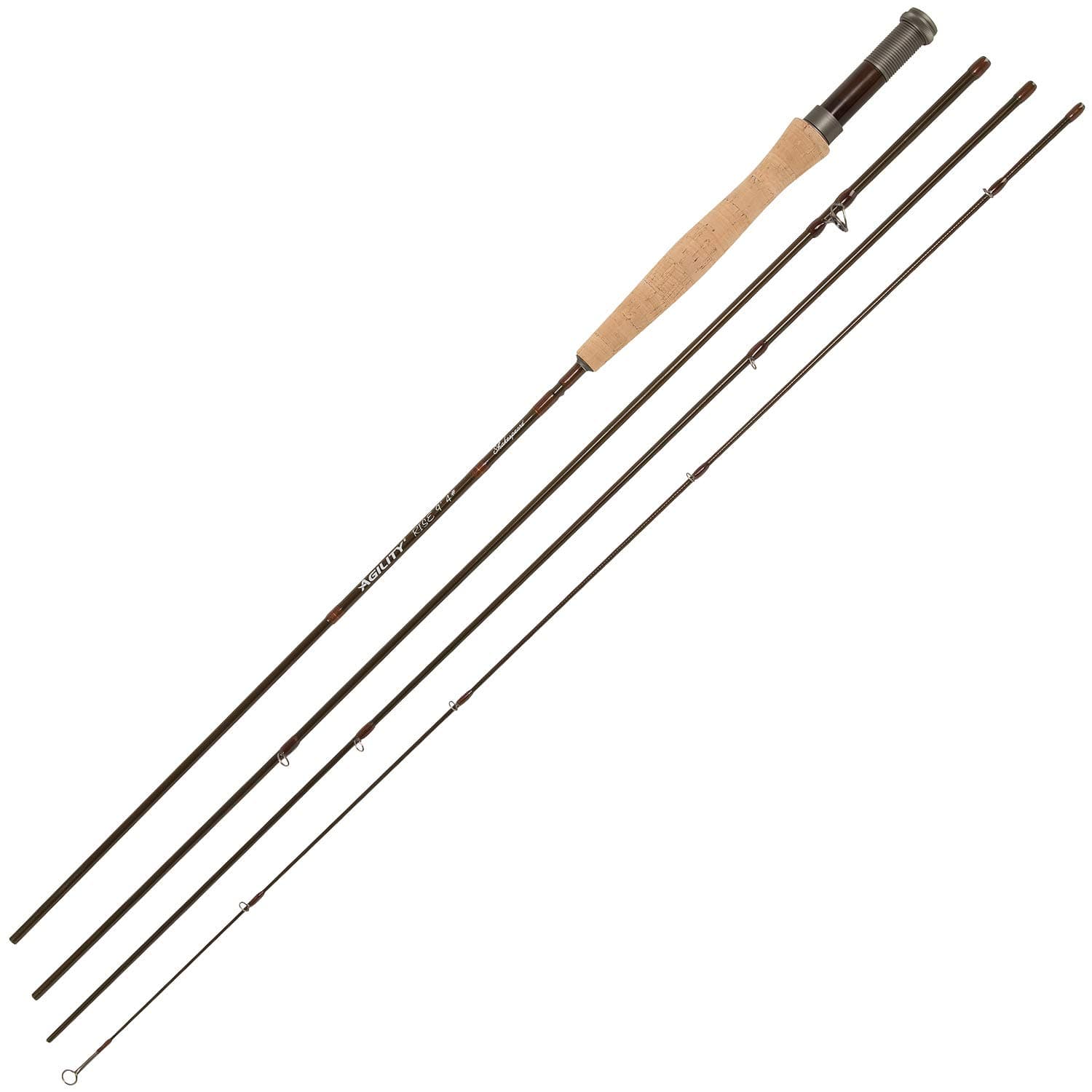 SHAKESPEARE Agility 2 Rise 8 ft 6 4 WT Fly Fishing Rod